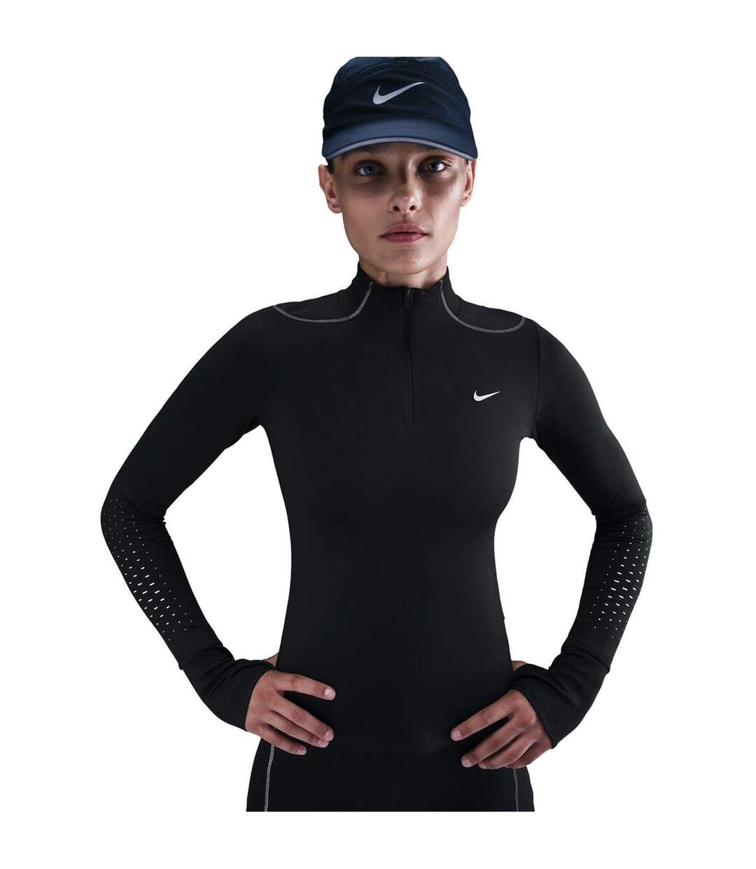 Haut Thermique Swift Femme Noir Nike-2