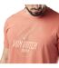 T-shirt homme col rond et print devant avec acid wash en coton Brand Vondutch