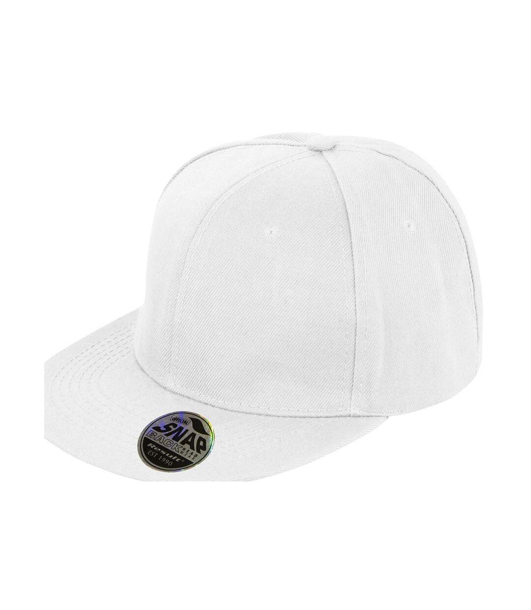 Casquette ajustable bronx original blanc Result Headwear-1