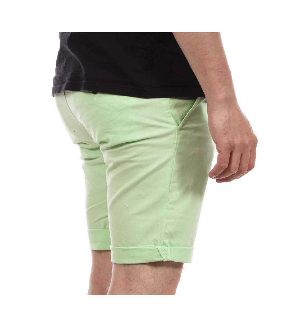 Short vert homme teddy smith chino-2