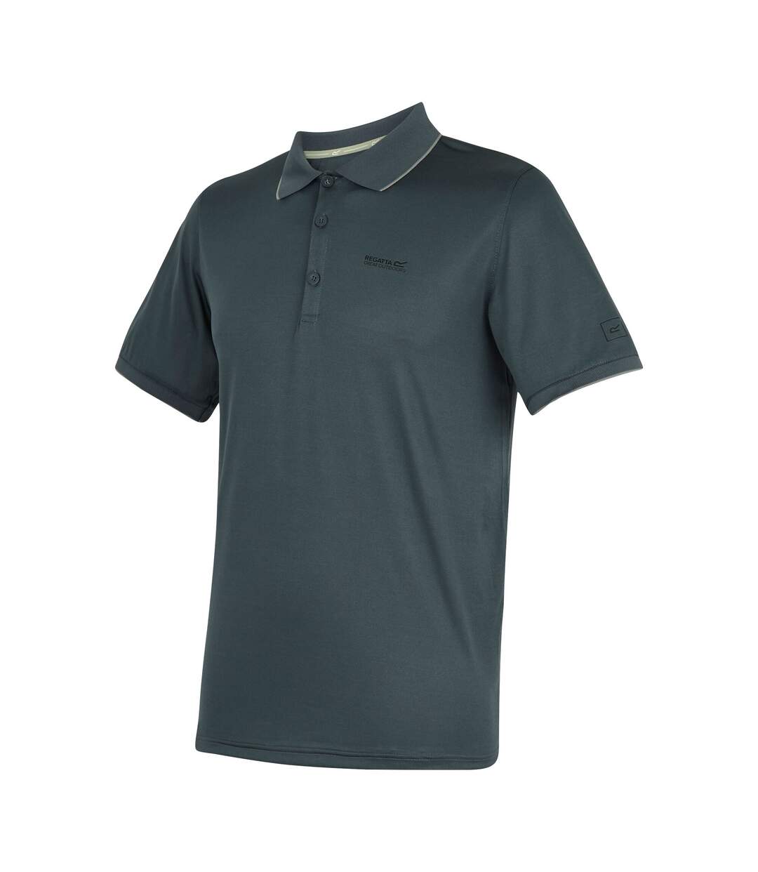 Mens Remex Ii Jersey Polo Shirt Dark Storm Solid Regatta-4