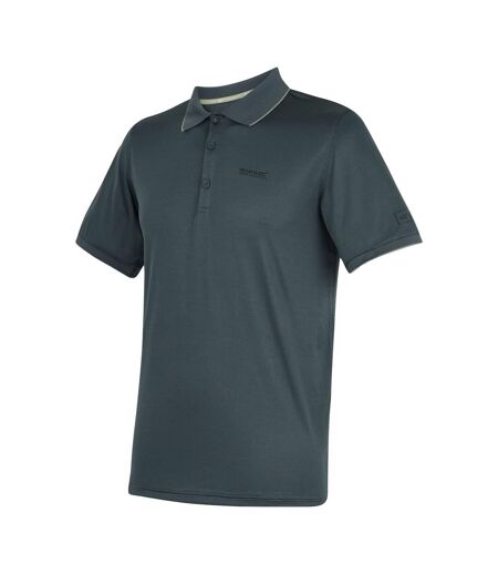Mens Remex Ii Jersey Polo Shirt Dark Storm Solid Regatta