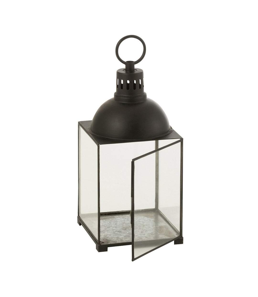 Lanterne Design en Verre Hagrid 57cm Noir-2