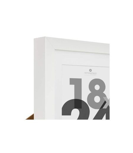 Cadre Photo Bois Eva 18x24cm Blanc