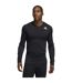 Haut Manches Longues Techfit Homme Noir Adidas-2