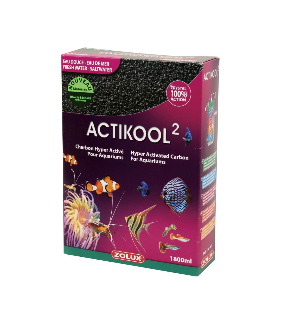 Charbon minéral concassé Actikool 2 1.8L