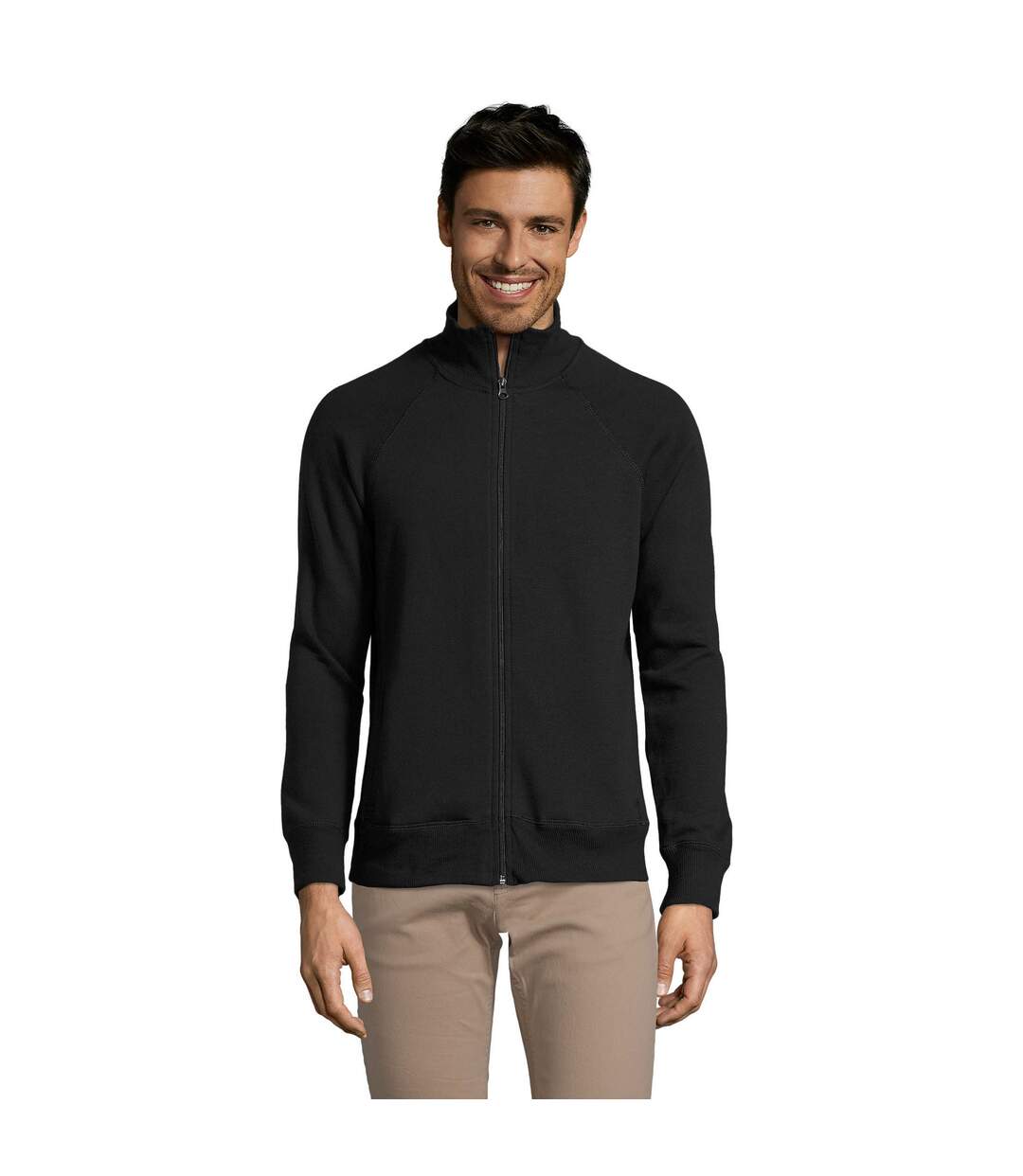 SOLS Mens Sundae Full Zip Sweat Jacket (Navy) - UTPC408-1