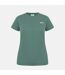 T-shirt Motif/style Uni Femme Kaki Slazenger-1