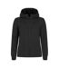 Sweat À Capuche Hayden Femme Noir Clique-1