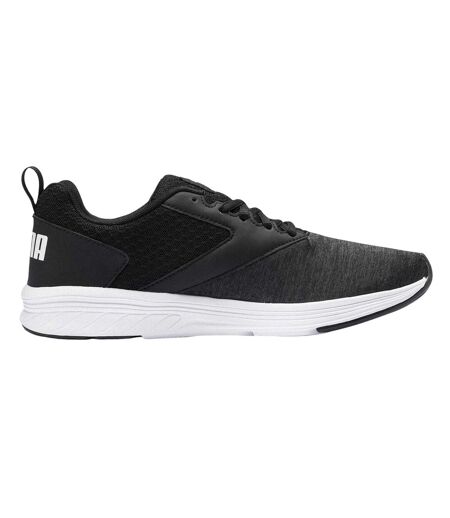 Mens Nrgy Comet Logo Trainers  Black Puma