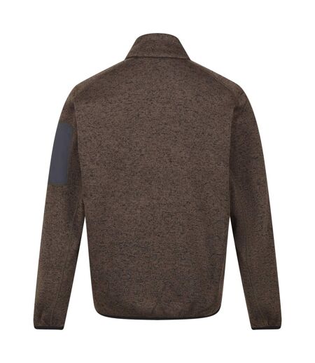 Mens Newhill Marl Full Zip Fleece Jacket Crocodile Regatta