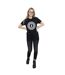 Disney Womens/Ladies Alice In Wonderland Circle Cotton Boyfriend T-Shirt (Noir) - UTBI8543-4