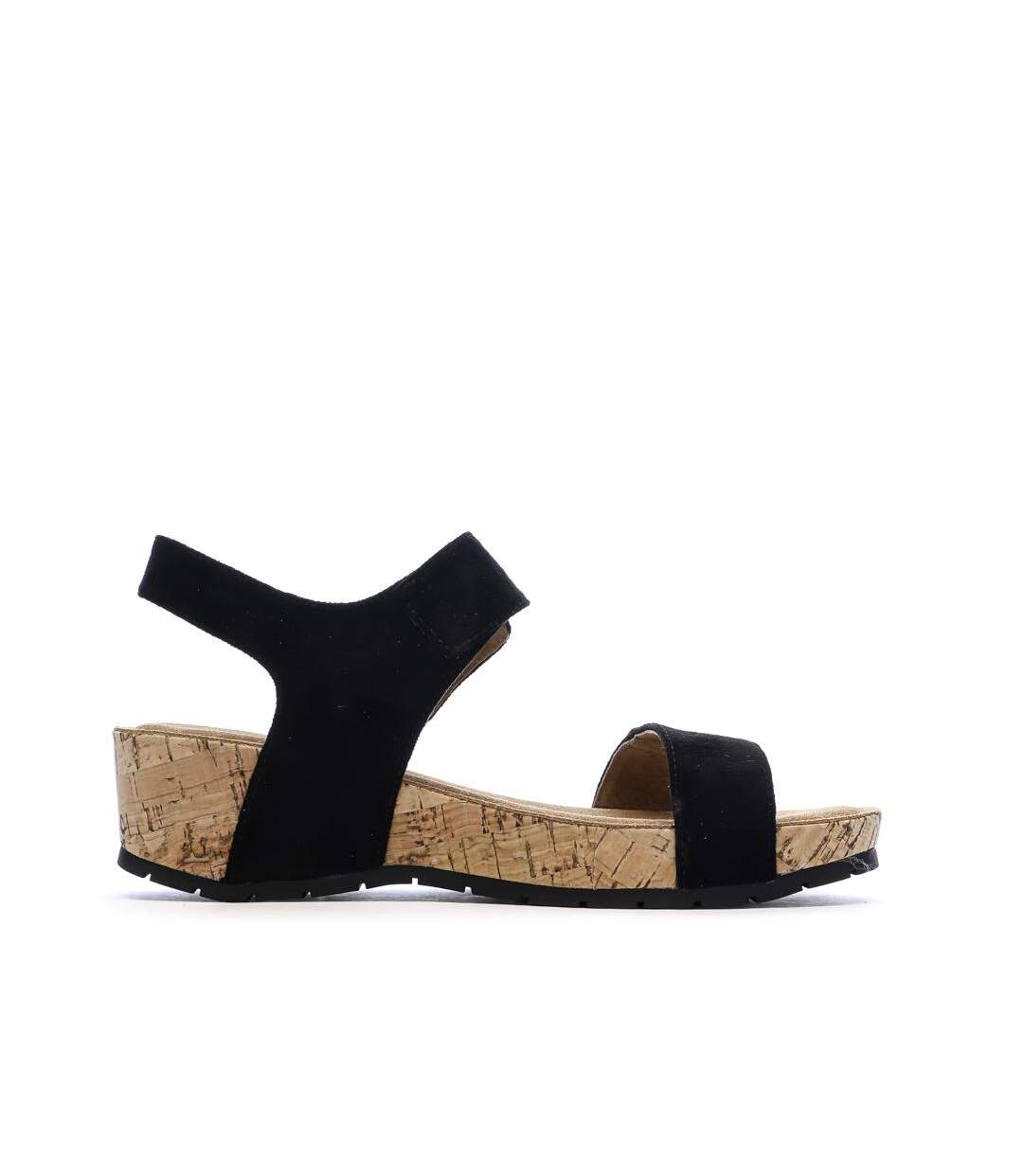 Sandales noires femme chattawak laspinas-2