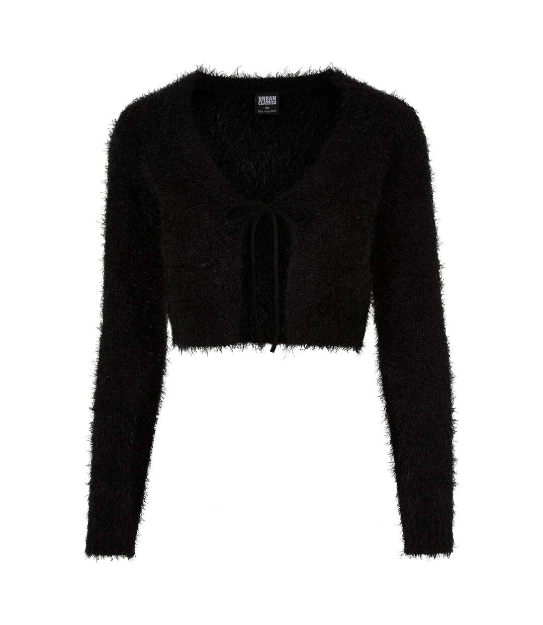 Cardigan Motif/style Court Femme Noir Urban Classics-1