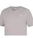 Mens Embroidered Logo Cotton T-shirt Oat Slazenger-3