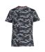 T-shirt d555 gaston homme gris Duke