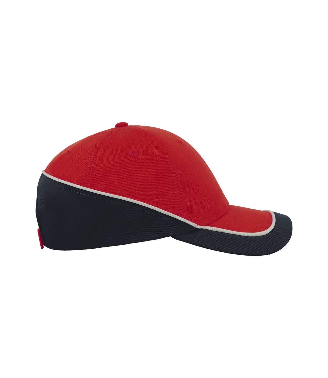 Casquette compétition racing mixte rouge / bleu marine Atlantis-4