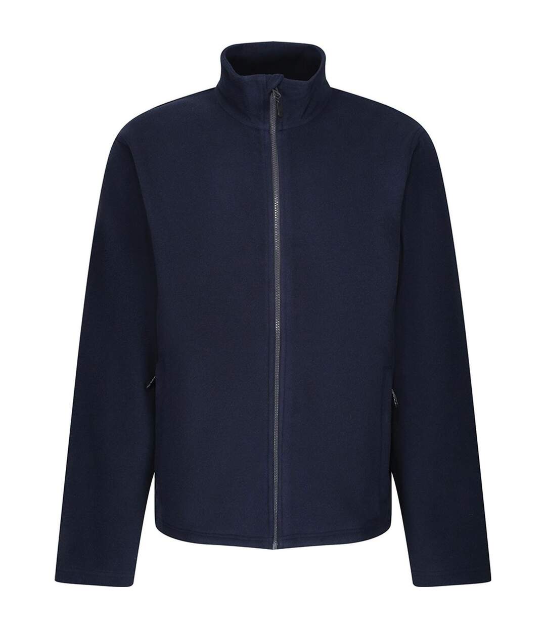 Mens Microfleece Recycled Jacket Navy Regatta-2