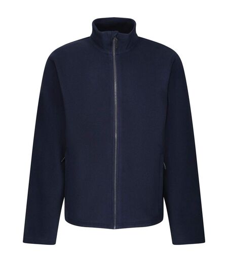 Mens Microfleece Recycled Jacket Navy Regatta