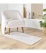 Tapis Déco Bouclette Lisaia 60x110cm Naturel-4