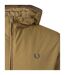 Doudoune Matelassée Brentham Adulte Marron Foncé Fred Perry-3