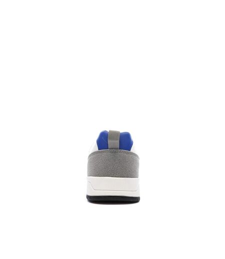 Baskets blanches/bleu homme kappa logo manis
