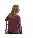Womens/ladies Cashmere V Neck Classic Cardigan Light WoolOvers-2