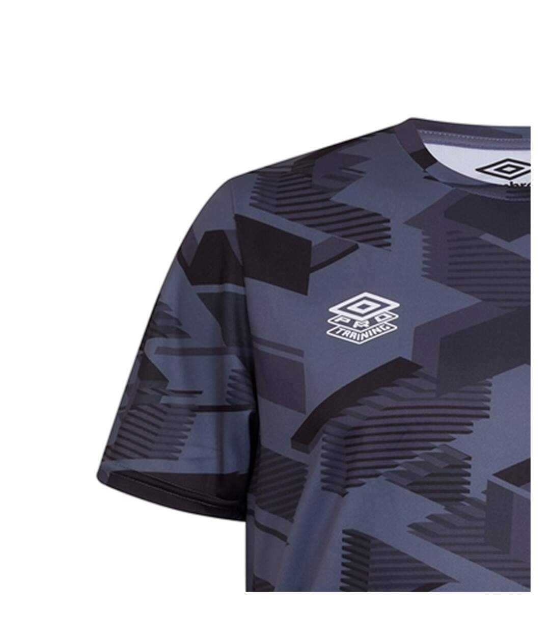 Mens Wu Ju Burnley Fc Crew Neck T-shirt Carbon Grisaille Black Umbro-4