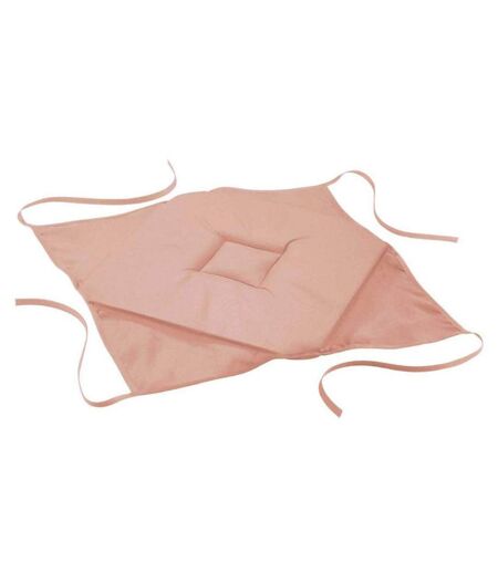 Galette de Chaise Essentiel 36x36cm Rose Poudré