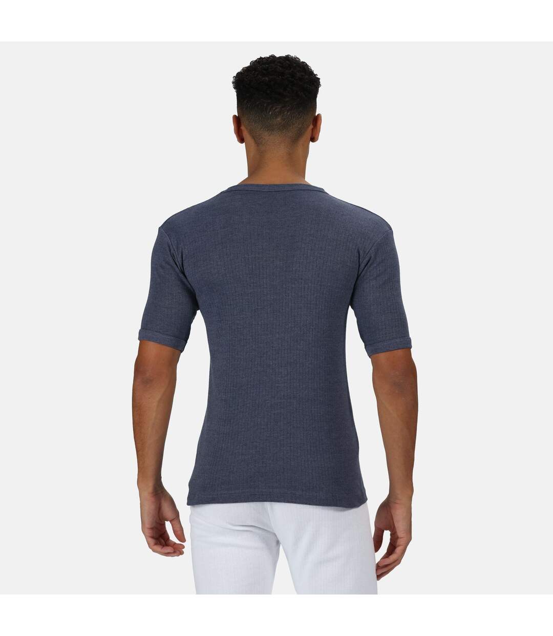 T-shirt À Manches Courtes Hommes Bleu Denim Regatta-3