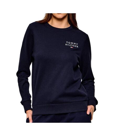 Sweat marine femme tommy hilfiger track