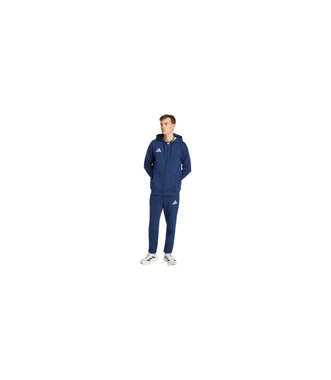 Veste À Capuche Entrada Homme Bleu Marine Adidas-1