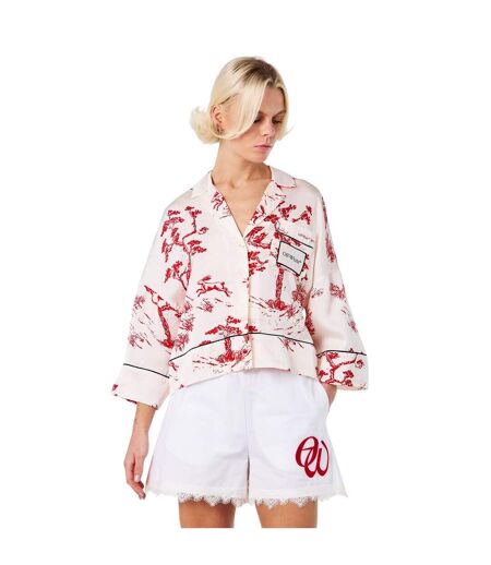Chemise Femme Blanc Rouge Off White