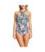Womens/ladies Mystique All-over Print One Piece Swimsuit Multicoloured Zoggs-3