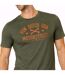 T-shirt homme col rond en jersey 140grm imprimé devant Log5 Vondutch-2