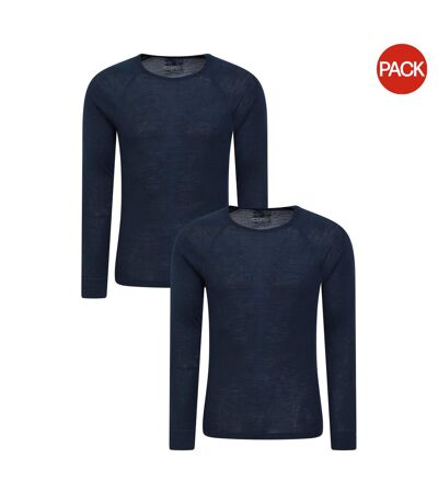 Hauts Thermiques Homme Bleu Marine Mountain Warehouse