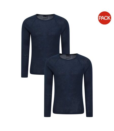 Hauts Thermiques Homme Bleu Marine Mountain Warehouse