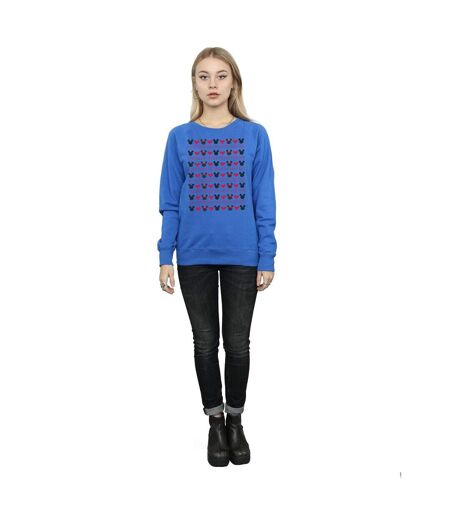 Disney Pantalon de survêtement Mickey And Minnie Christmas Hearts Womens/Ladies (Bleu royal) - UTBI9141