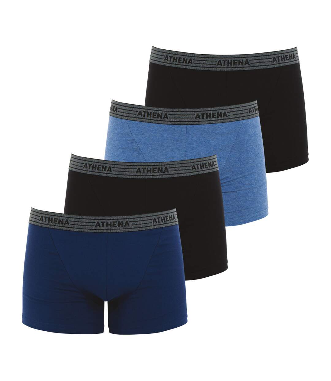 Lot de 4 boxers homme Ecopack