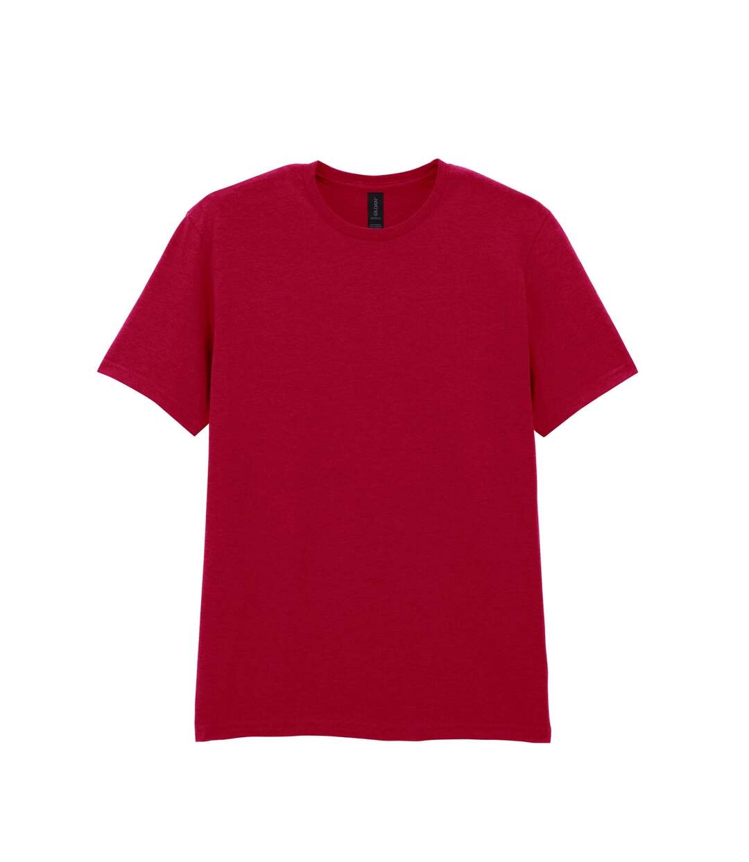 T-shirt Softstyle Adulte Rouge Foncé Chiné Gildan-2