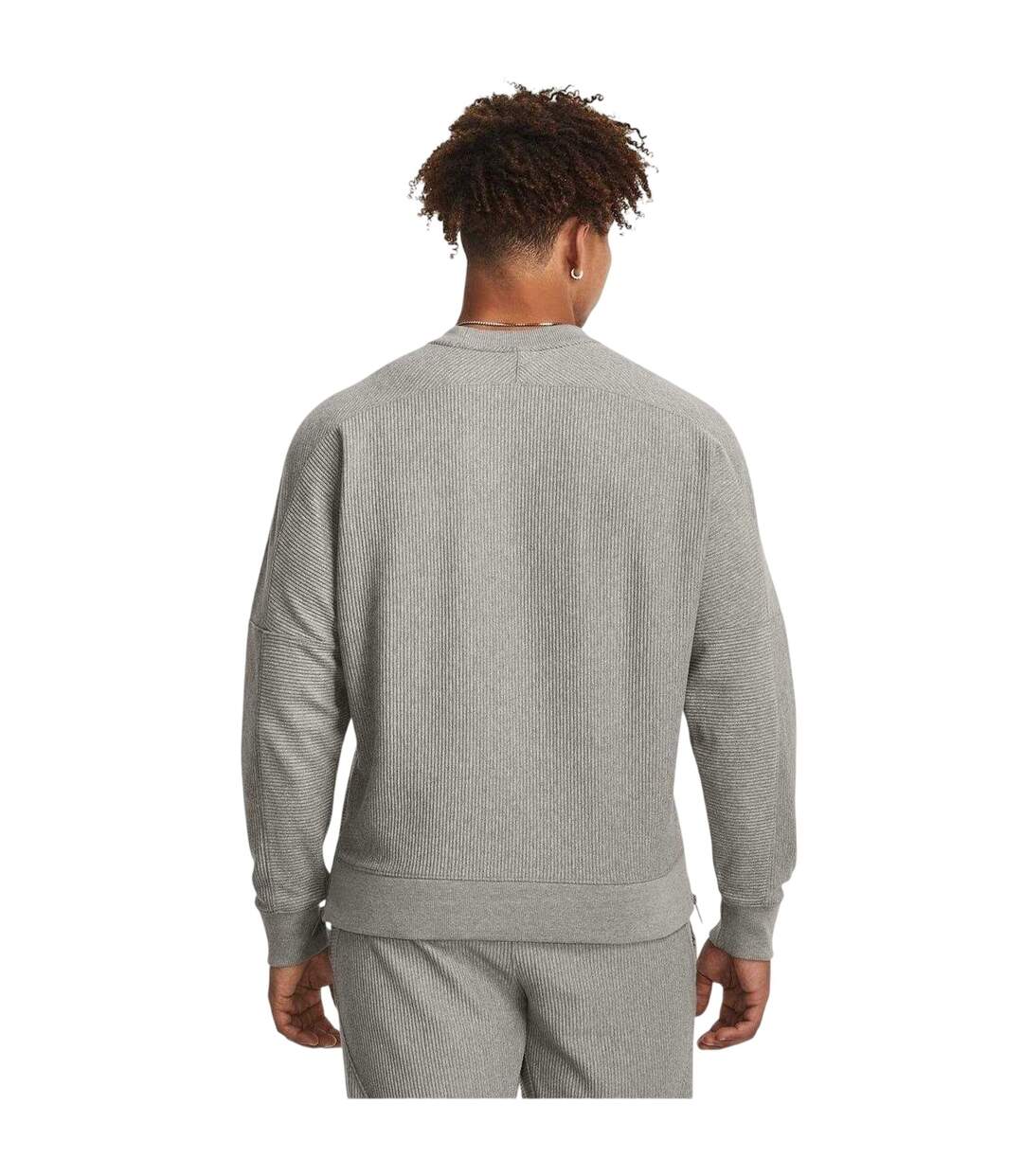 Sweat Manches Longues Homme Gris Under Armour-3