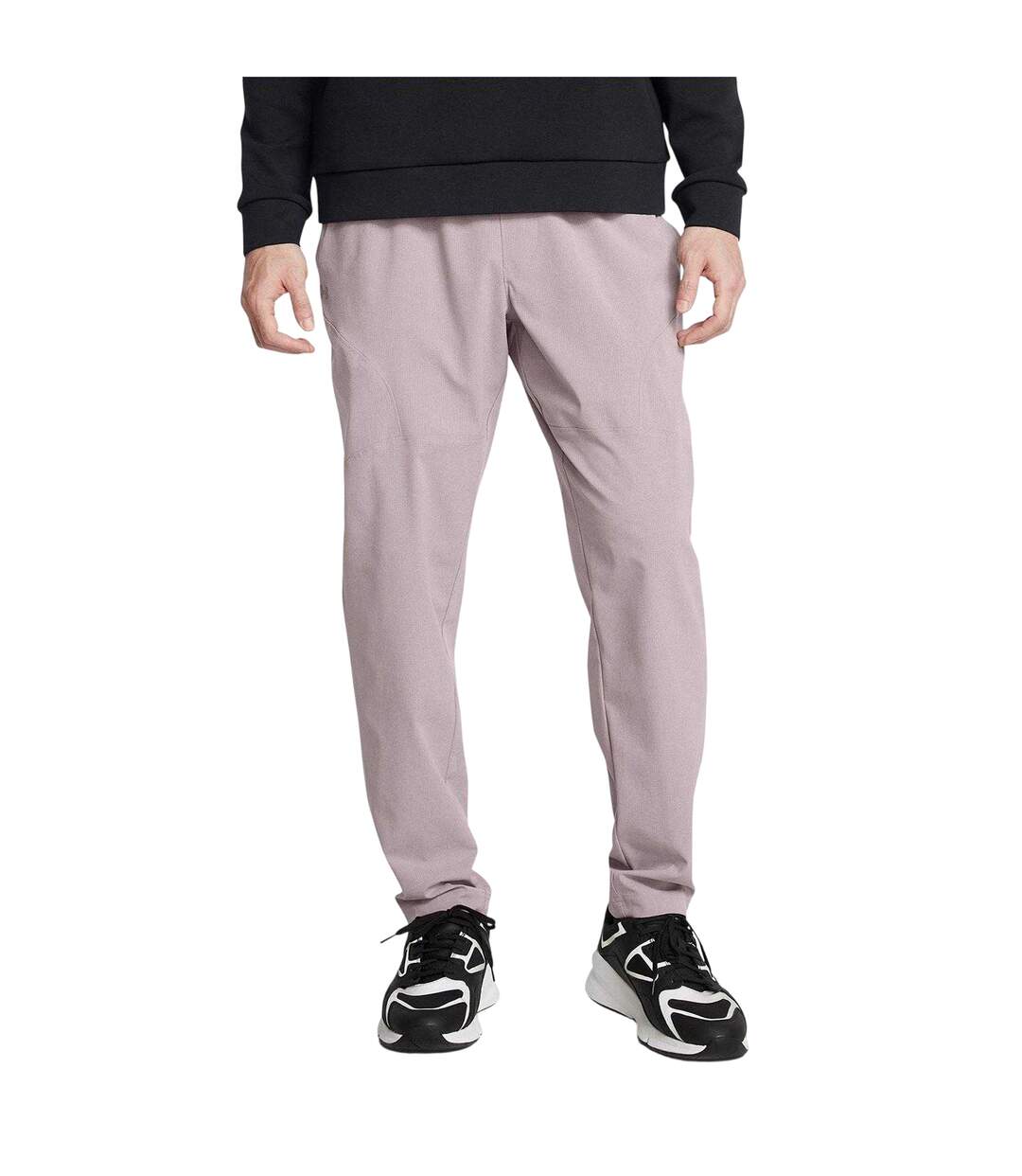Mens Unstoppable Tapered Slim Jogging Bottoms Grey Under Armour-3