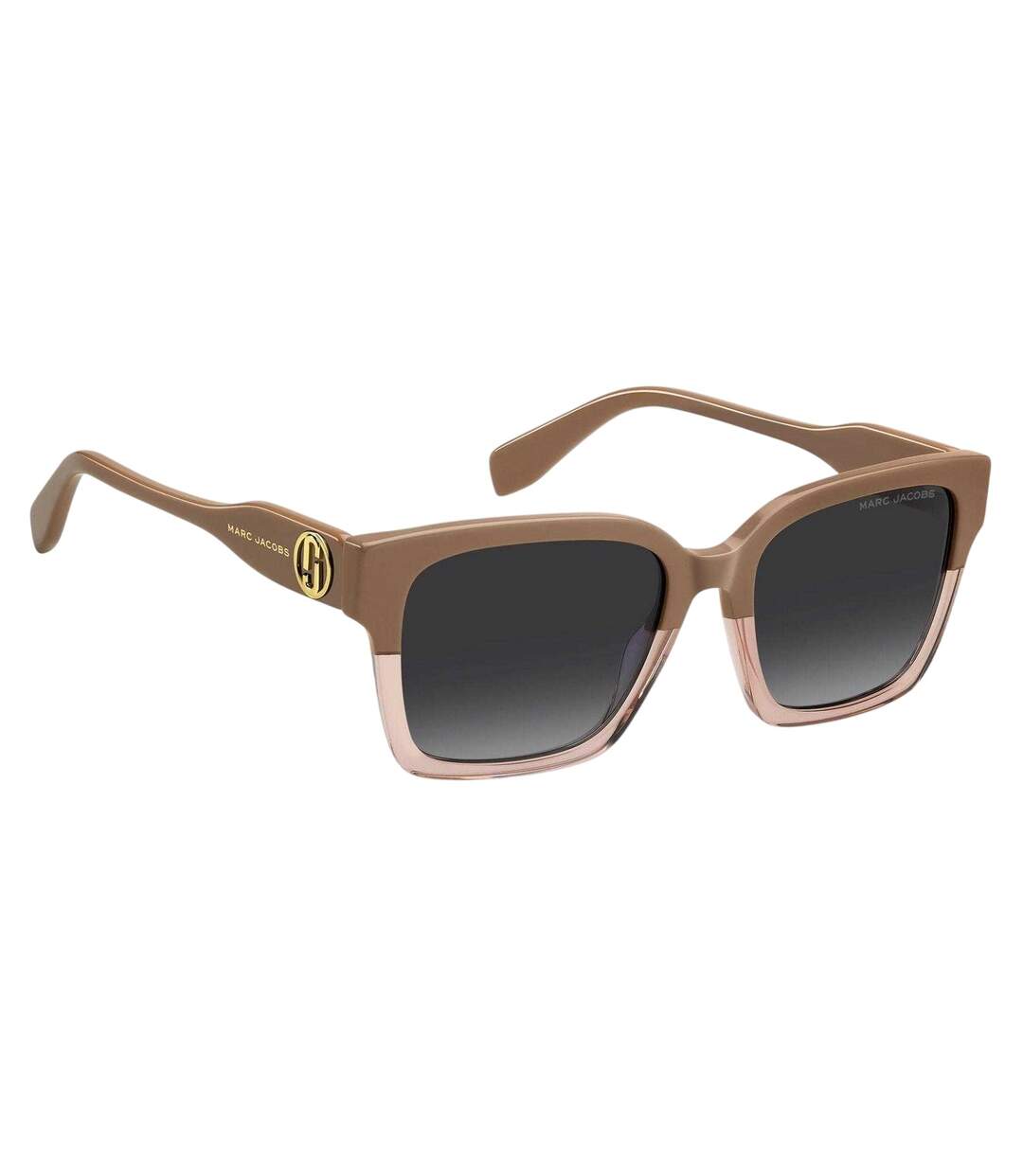 Womens/ladies Round Sunglasses One Size Beige Marc Jacobs-3