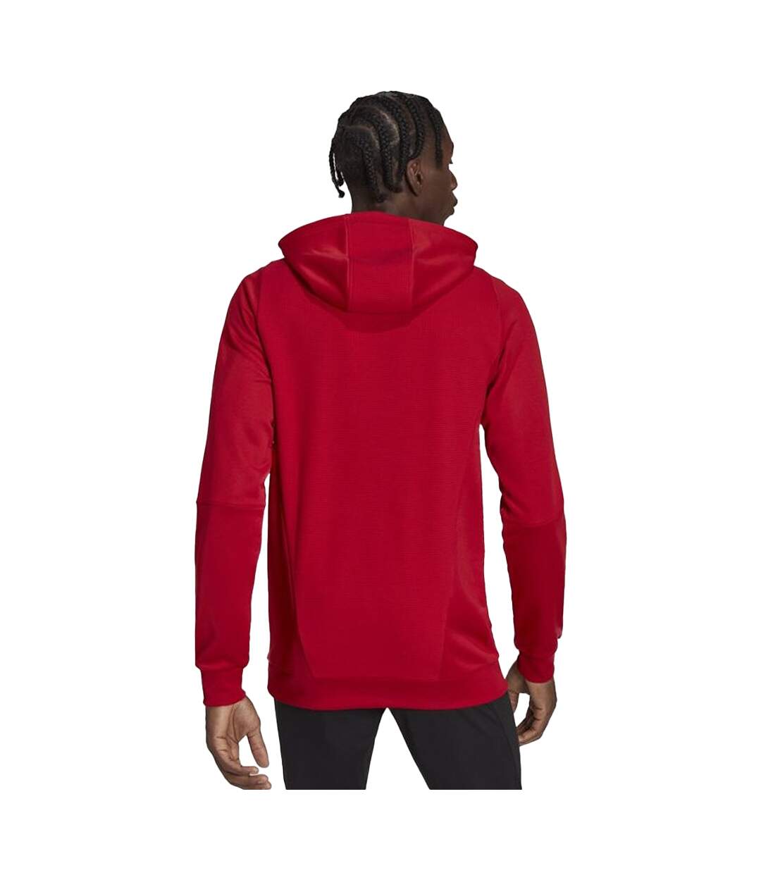 Sweat À Capuche Tiro Competition Homme Rouge Adidas-3