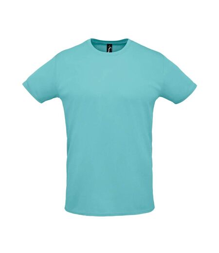 T-shirt Sprint Adulte Bleu Piscine SOLS