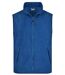 Gilet sans manches bodywarmer polaire homme - JN045 - bleu roi