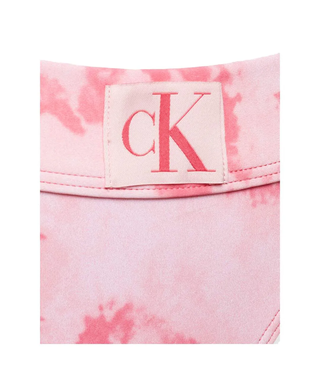 Bas De Maillot De Bain Motif/style Tie-dye Femme Rose Calvin Klein-3