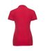 Polo femme rouge classique Russell