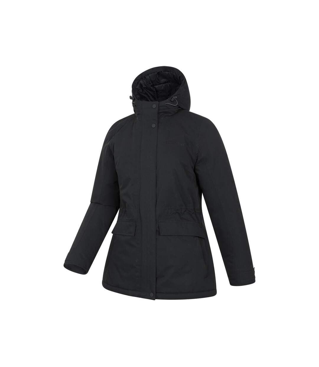 Womens/ladies Maple Waterproof Padded Jacket Black Mountain Warehouse-4