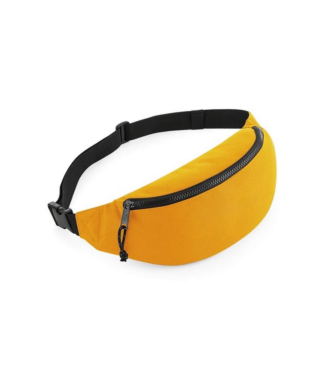 Recycled waist bag one size mustard yellow Bagbase